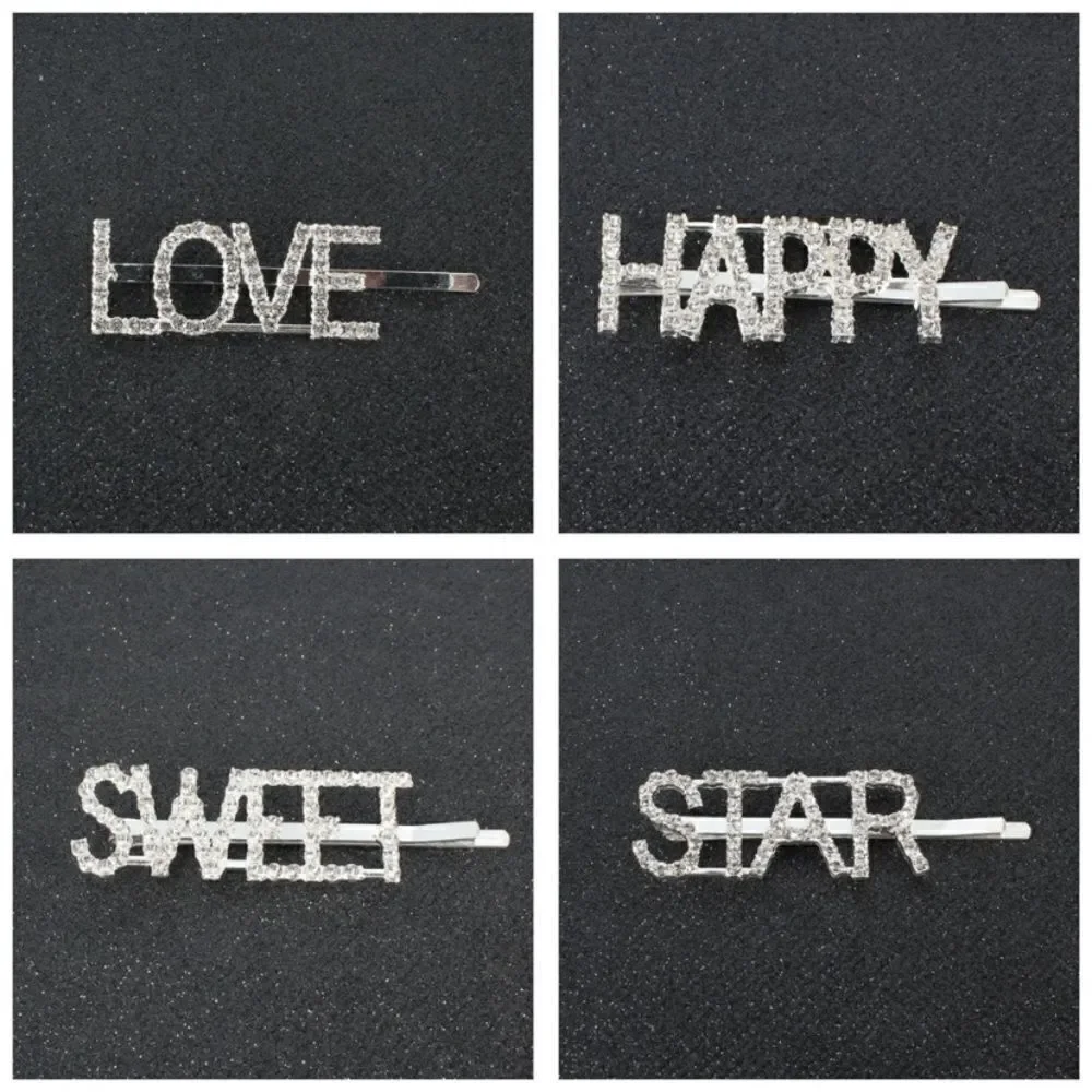 Hair Pins Zinc allow with Rhinestone NWT